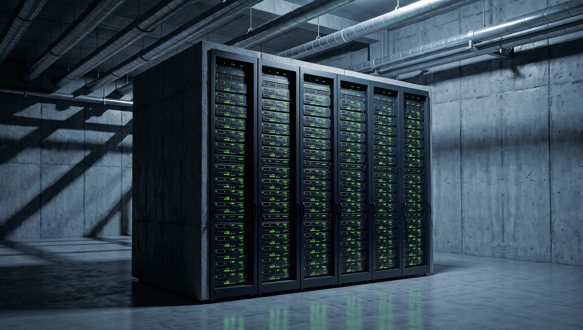 Brutalist server architecture